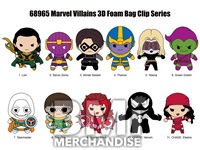 MARVEL VILLIANS 3D FOAM BAG CLIP SERIES 14